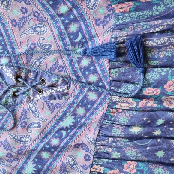 Spell & the gypsy purple and pink luna and floral blouse - Picture 2 of 10